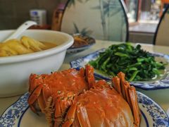 -七的湖·晚芳亭·阳澄湖农家菜·大闸蟹(莲花岛店)