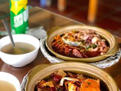 海鮮臘味煲仔飯-崖口煲仔饭