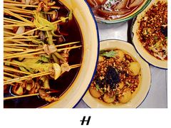 -拈签一笑黄牛肉辣卤串串