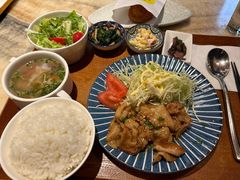 生姜烧定食-咲来