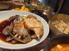 -草家酱蟹炭火烤肉店(珲春南路一店)