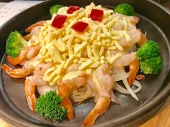 堂烹蒜蓉芝士虾-雀蓝川菜(奥体广场店)