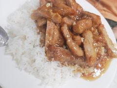 蒜蓉猪扒饭-好好滋味茶餐厅