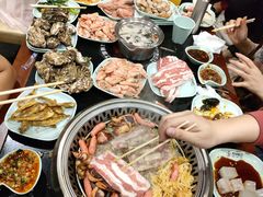 -九寸花汀海鲜烤肉自助(中东迪克店)
