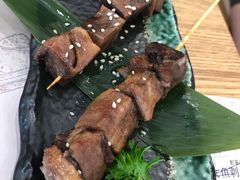 酱烤牛舌串-林妈妈村·日式料理(宝山万达店)