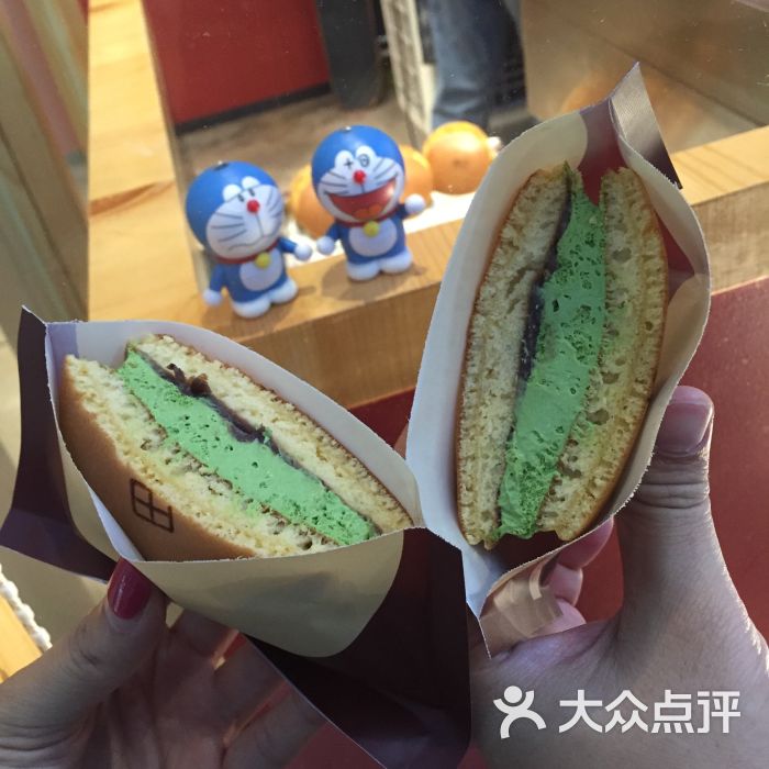 泽田本家·日式手作铜锣烧专门店抹茶奶油图片 - 第1张