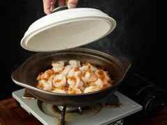 生焗黑虎虾仁-金狮麟•宋宴•宋文化地标餐厅(晋安路店)