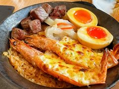 灵魂牛香拌饭配芝士大虾-Bco豆库(雨花客厅店)