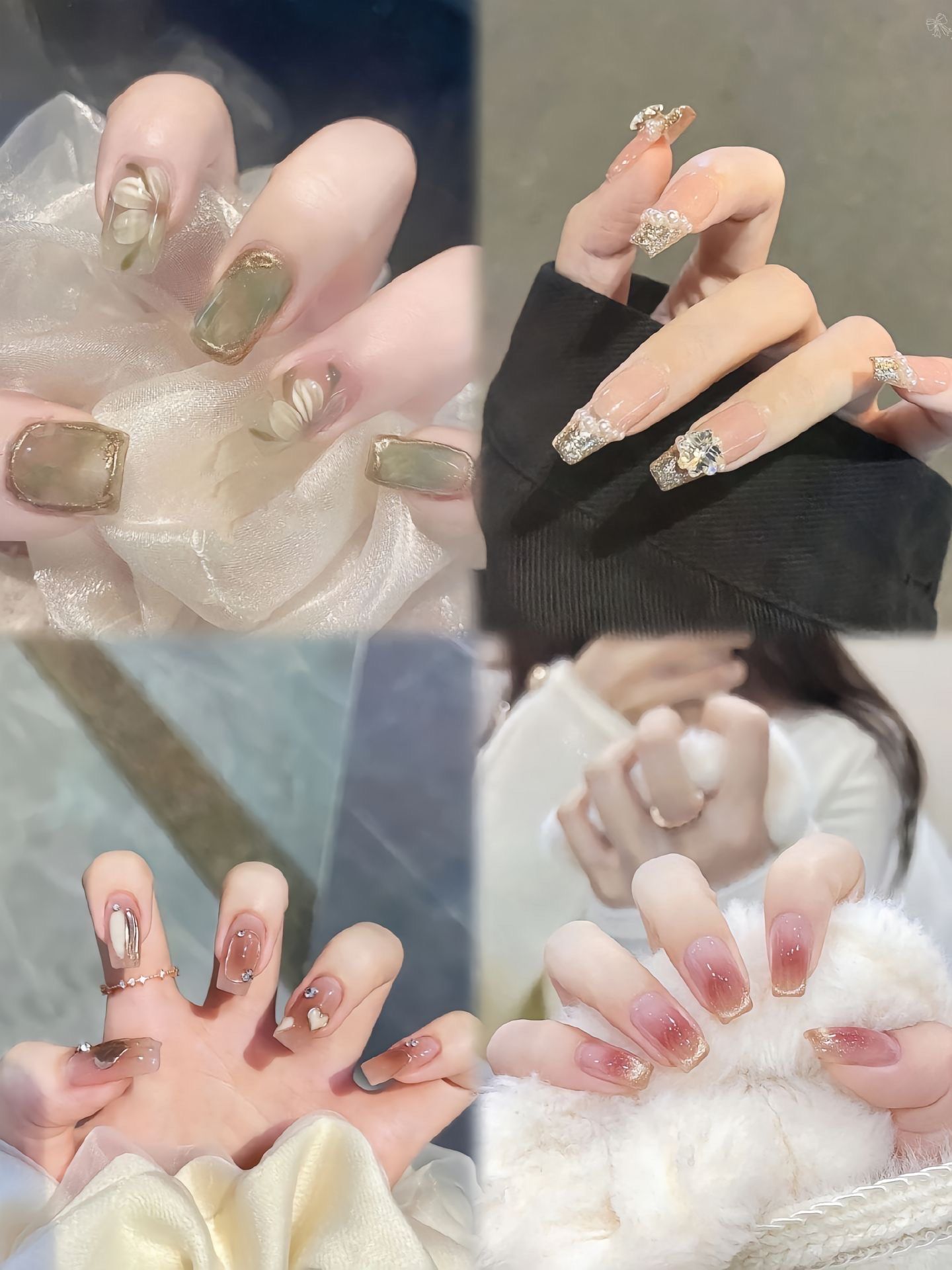 时尚大方优雅气质美甲💅,喜欢小姐姐可以打开看看哦