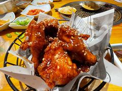 甜辣炸鸡-唯成•韩国炭火烤肉 유성고기