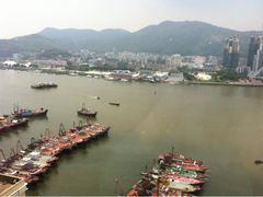 从酒店可以看到大陆-澳门十六浦索菲特大酒店