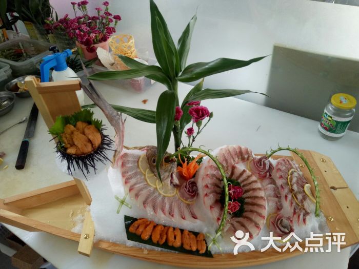 海钓主题餐厅黄鸡鱼刺身图片 - 第64张