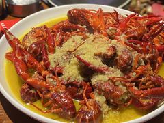 蒜蓉小龙虾-蚝魁竹笼蒸生蚝 余杭店
