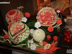 现场雕刻作品-国宾酒店-花园咖啡自助餐厅(北营房中街店)