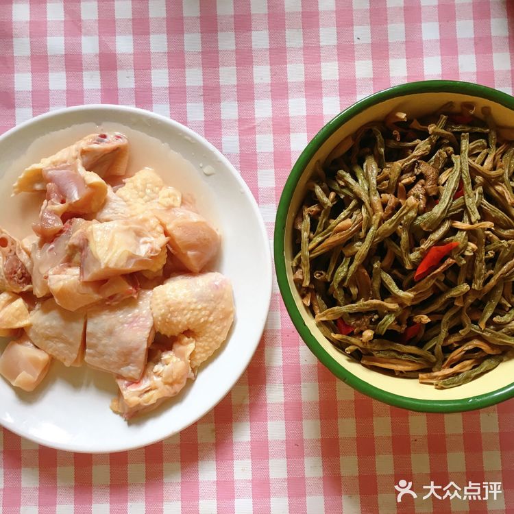 快手家常菜——干豆角炒鸡