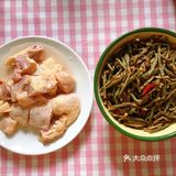 快手家常菜——干豆角炒鸡
