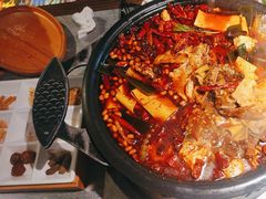 -探鱼·鲜青椒爽麻烤鱼(天河优托邦店)
