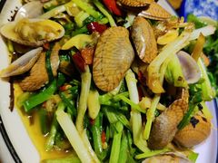 葱姜炒花甲螺-眼镜味道(德才店)