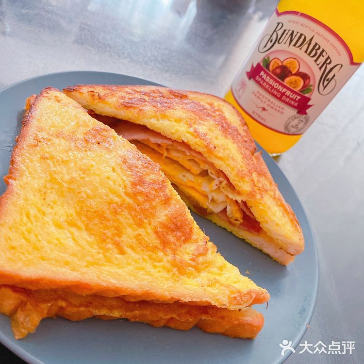 夹火腿煎蛋图二买的半丘的面包恢复营业了