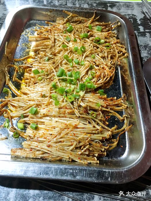 左辣烧烤小海鲜·开心涮涮烤金针菇图片 - 第1张