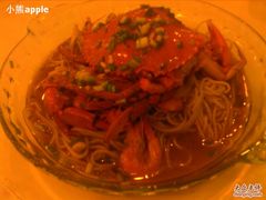 膏蟹拌面&nbsp;-十面欢腾·海鲜面·台式Bistro(长乐路店)