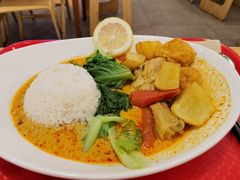 红咖喱鸡腿饭-亚坤 Ya Kun Kaya Toast(万象城店)
