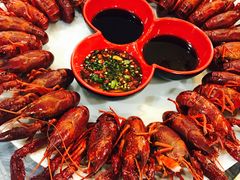 清蒸小龙虾-辣螃铠盆盆蟹大排档(总店)