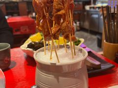 牙签鹅郡片-谭鸭血老火锅(慈云寺店)