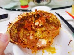 萝卜干炒蟹-三辣馆