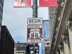 -66号公路起点牌