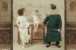 -时光纪亲子全家福照相馆(静安店母女写真父母纪念照)