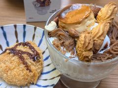 厚牛乳海盐布丁榛果圣代-CURRY YA 熟成咖哩專門店(深圳湾万象城店)