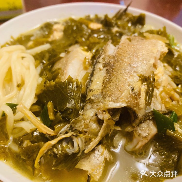 无餐厅可敌的自家咸菜黄鱼面