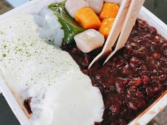 抹茶生乳かき氷-WONDER ICE 萬得冰田(建設路总店)