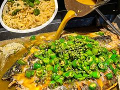 -探鱼·鲜青椒爽麻烤鱼(银泰城店)