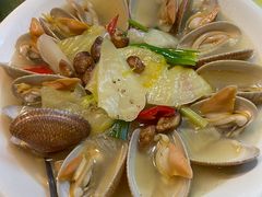 胡椒咸菜浸花甲皇-龙图阁海鲜饭店