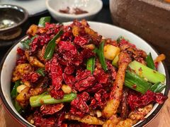 宫爆板筋-山石榴·贵州菜(丰盛里店)