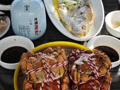 -七的湖·晚芳亭·阳澄湖农家菜·大闸蟹(莲花岛店)