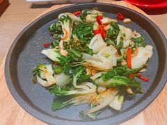 焗锅气奶白菜-小大董·烤鸭(凤凰汇店)