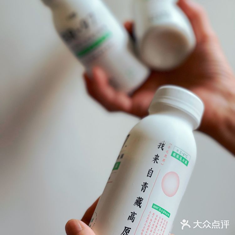 『牛毛黑黑 益生菌酸奶』