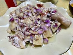 葱油鸡-铁炉农家菜馆