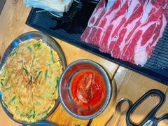 海鲜䓤饼-麻蒲碳烤肉(远景路1号店)