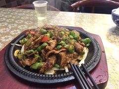 铁板孜然牛肉-芳芳餐厅(白沙路店)