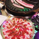 杭州首家‼️韩综同款韩国弘大烤肉🥓芝士瀑布辣炒🐓口味封神