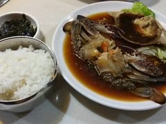 韩式生腌酱油蟹-梨满园韩国料理