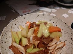 螺肉鲍菇炒芥蓝-穹六人间 people 6(岳阳路店)