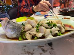 广式葱油鲈鱼-融聚·粤小馆(水上公园店)