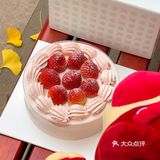 冬日愿望｜下雪❄️➕清新草莓奶油蛋糕🍰