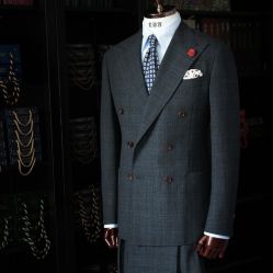 -怒马会 全麻衬西装高级定制