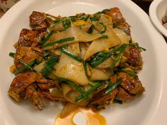 毛蟹炒年糕-农家大院(纪王店)